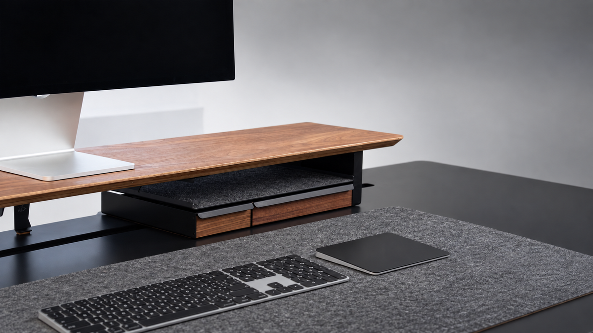 Layer 01 in a working desk setup