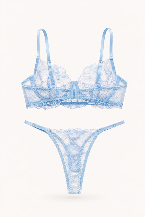Blue Hour bra and brief set
