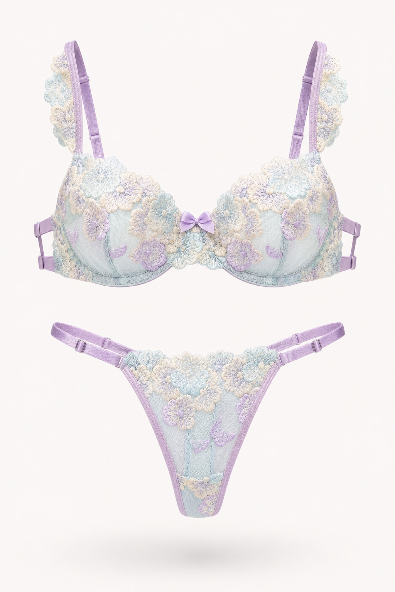 Violet Room bra and brief set