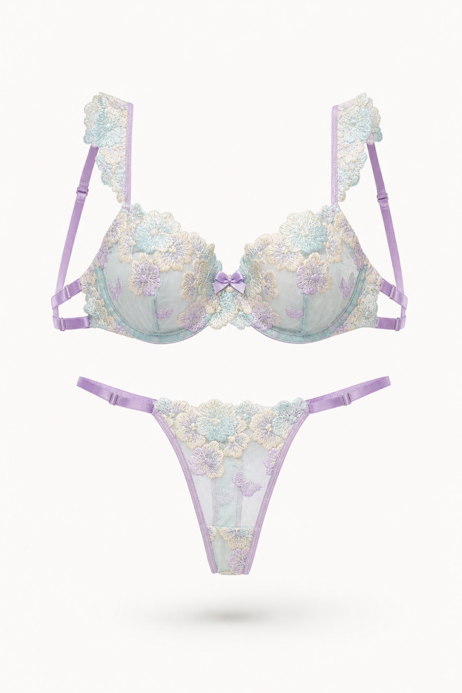 Violet Room bra lace detail