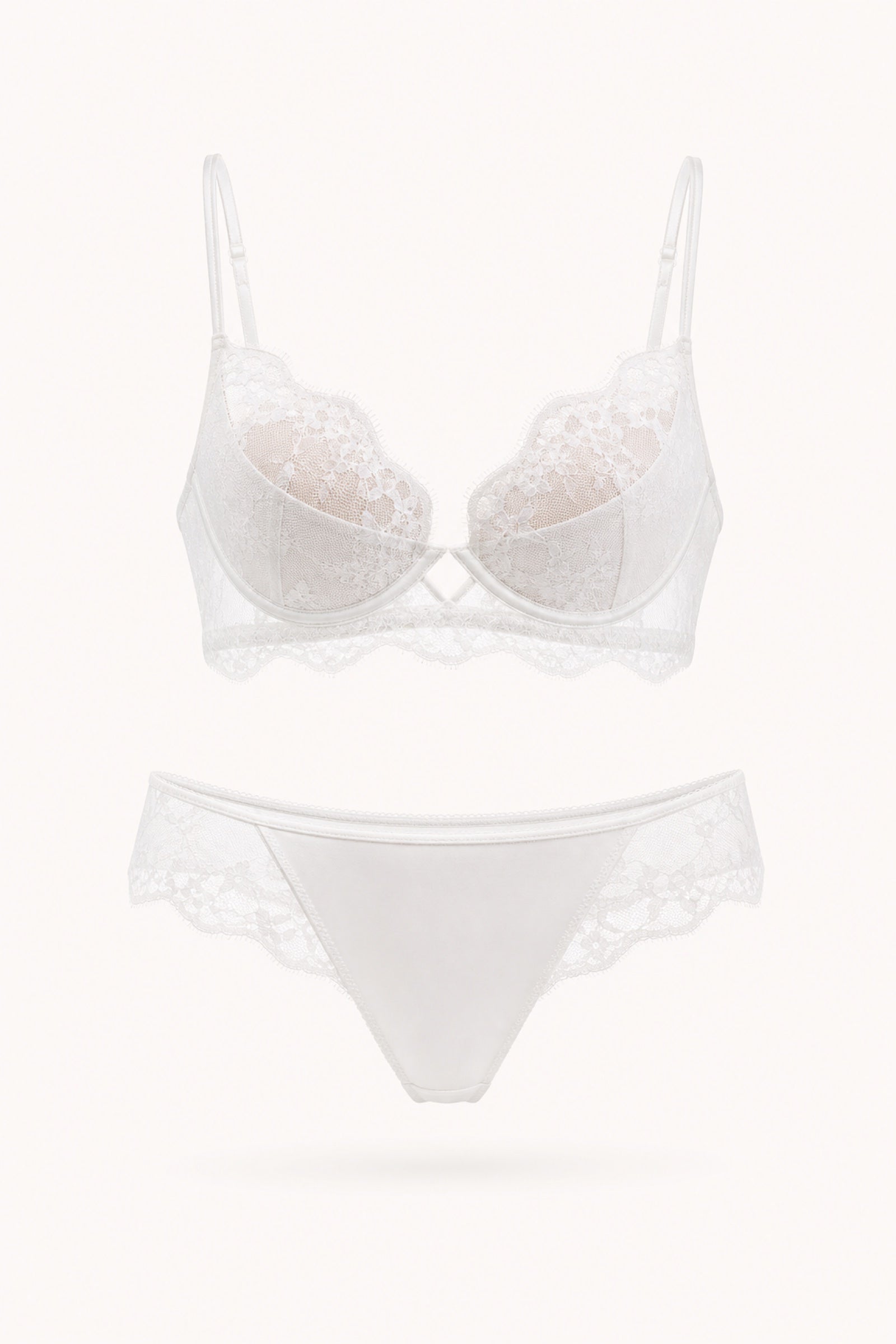 Ivory Daydream bra and brief set